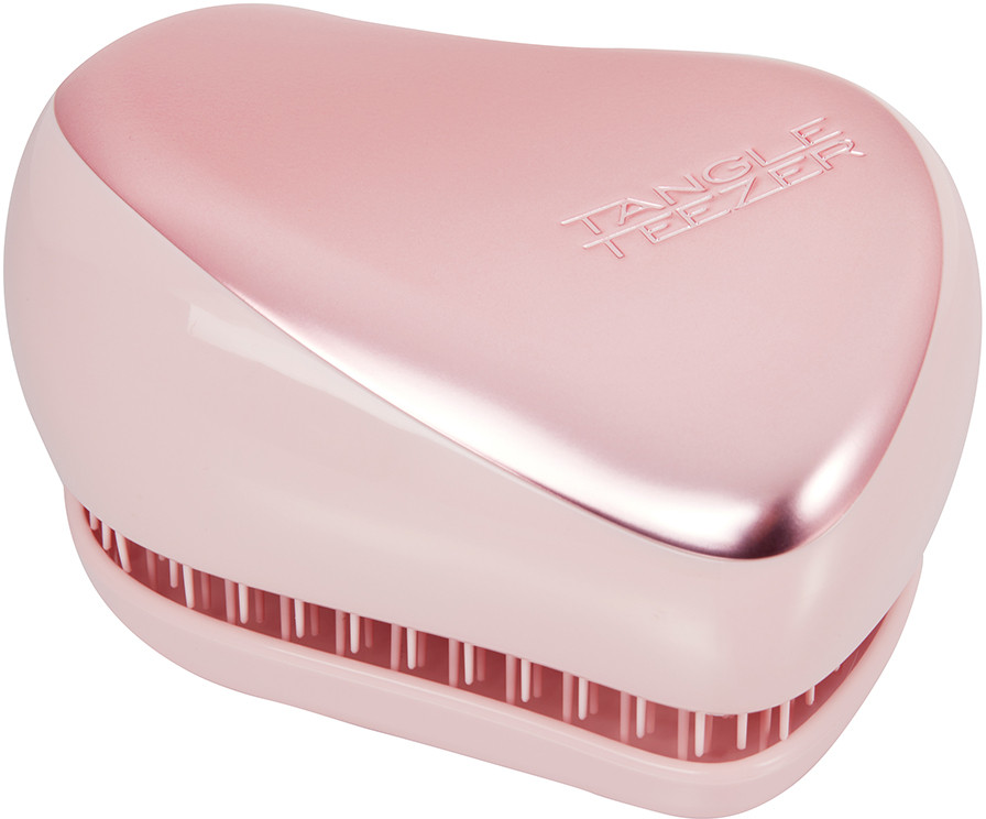 Расческа компактная «Pink matte chrome» | Compact Styler | Tangle Teezer
