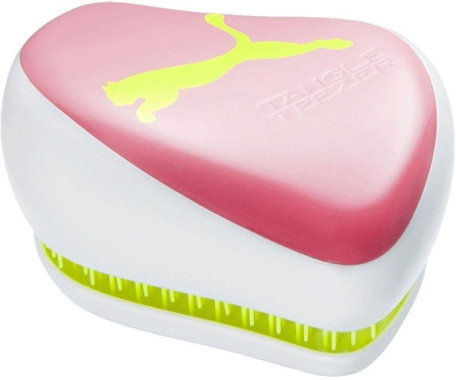 Расческа компактная «Puma neon yellow» | Compact Styler | Tangle Teezer