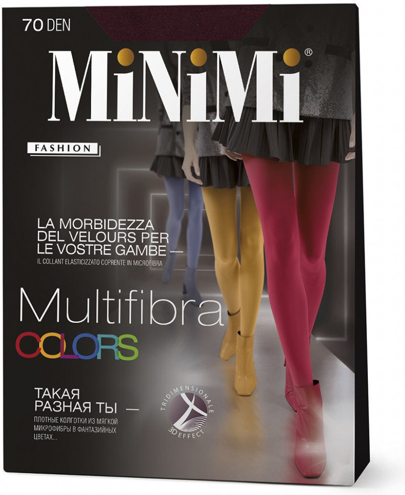 Колготки женские «Multifibra Colors 70» | Fashion | MINIMI