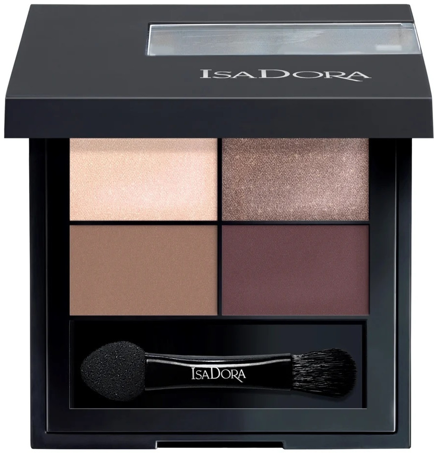 Тени для век «Eyeshadow quartet», оттенок 08 Chic neutrals | IsaDora