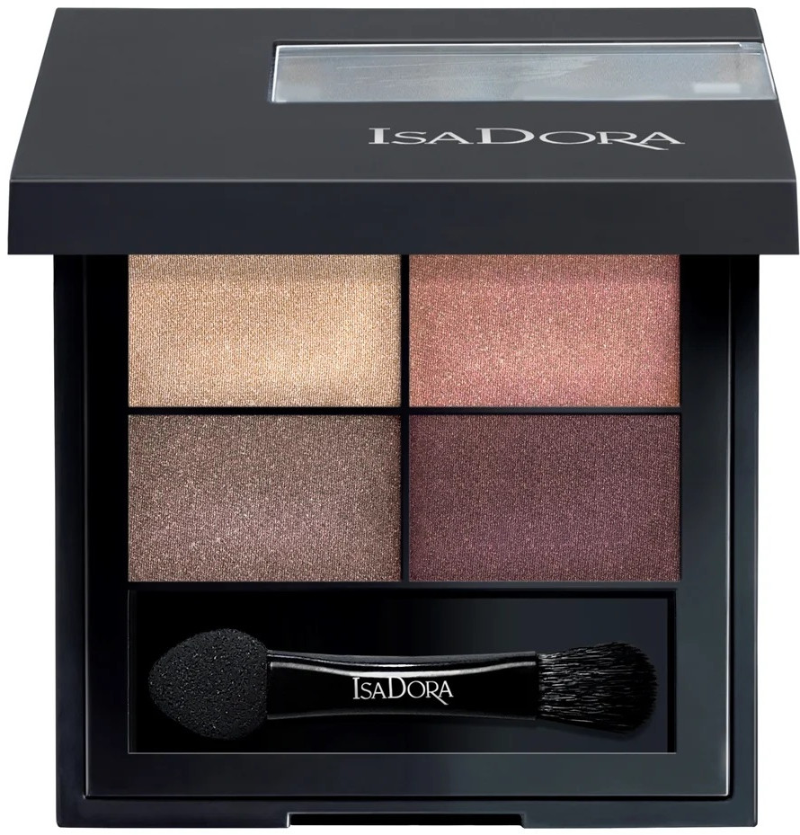 Тени для век «Eyeshadow quartet», оттенок 11 Metropolitan | IsaDora