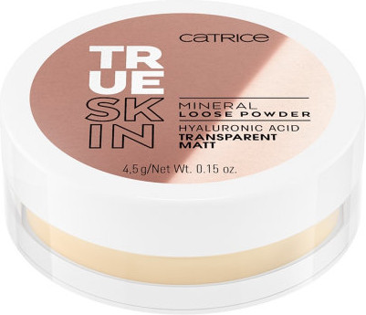 Пудра для лица минеральная, оттенок 010 Transparent matt | True skin | Catrice