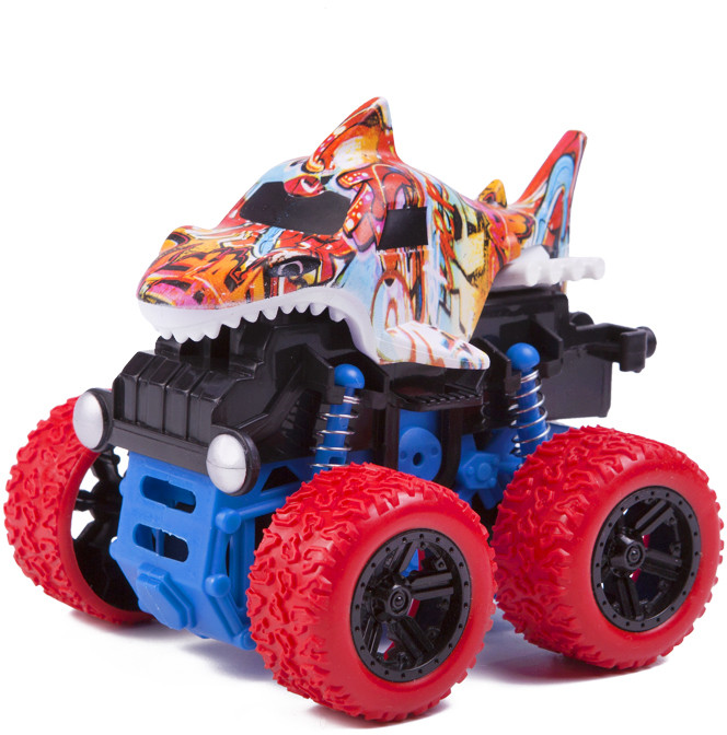 Машинка инерционная «Трак Граффити Акула» | Pit Stop