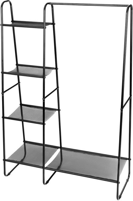 Вешалка для одежды с полками | El Casa
