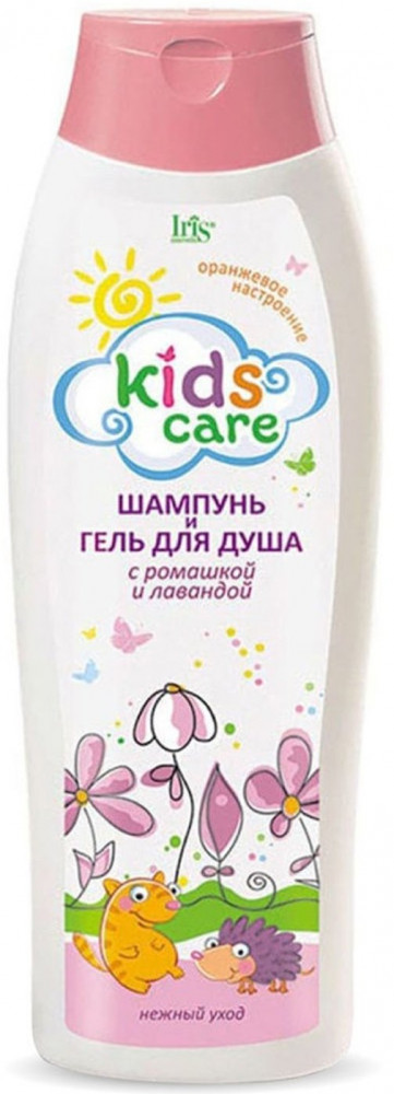 Шампунь детский с ромашкой и лавандой | Kid care | Iris Cosmetic