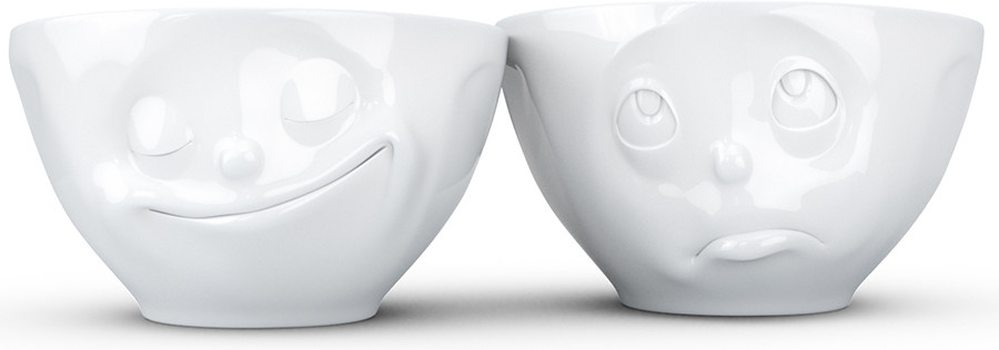 Набор чаш «Happy and Oh please» | Tassen