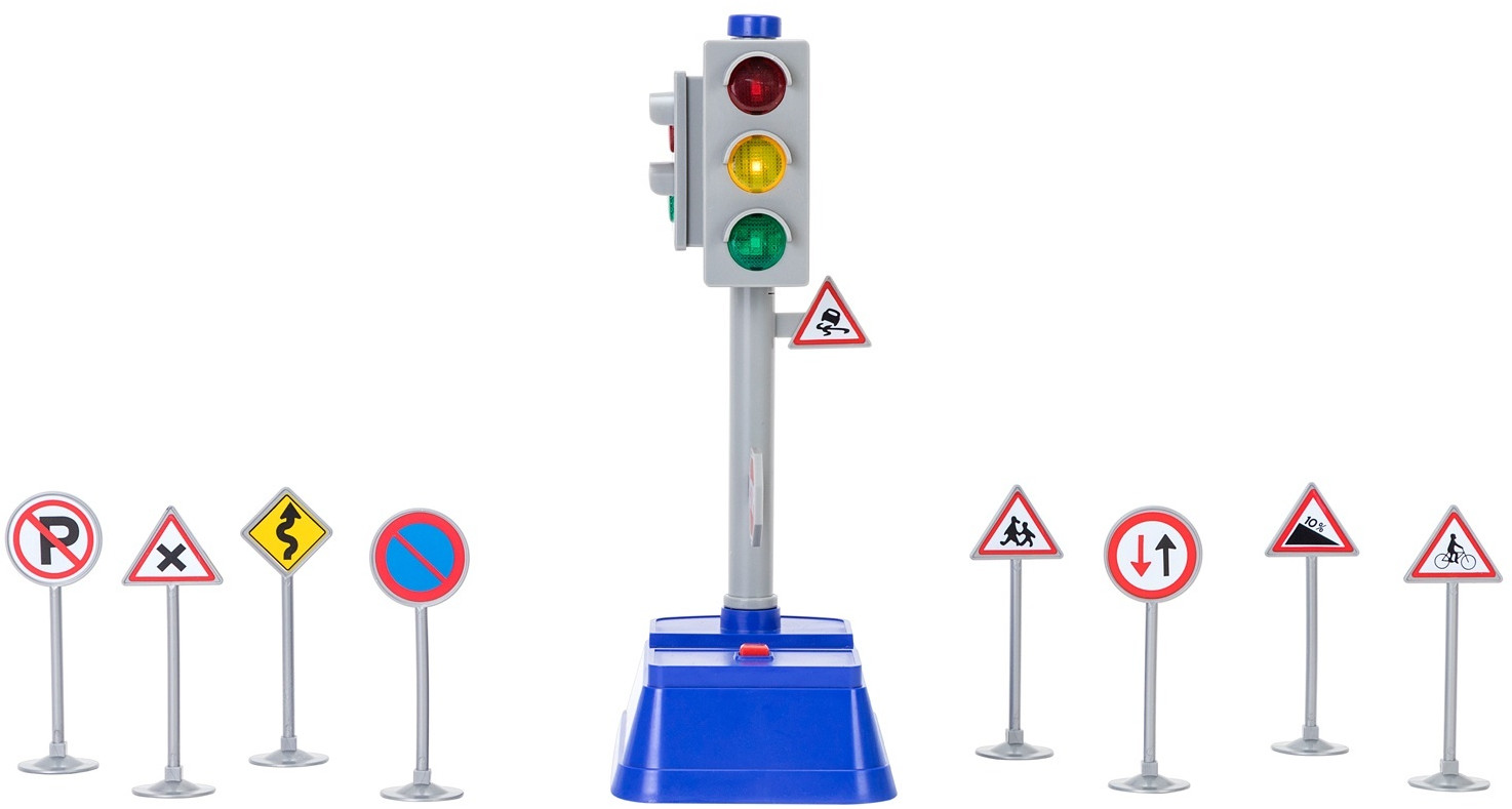 Светофор и набор дорожных знаков | Givito