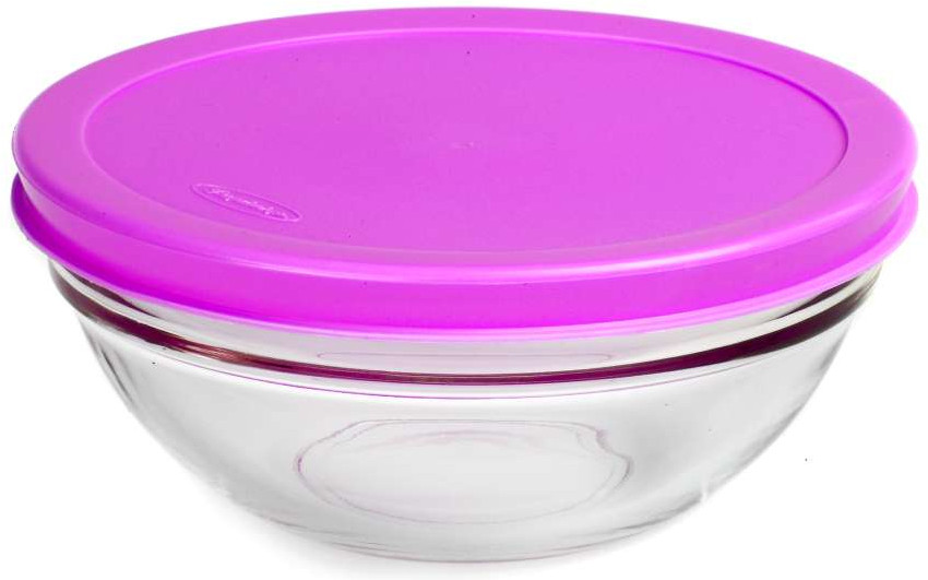 Салатник с розовой крышкой «Шефс» | Chef's | Pasabahce