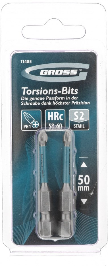 Набор бит торсионных для ударных шуруповертов | Gross