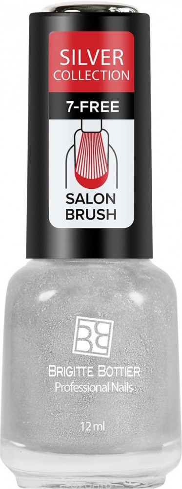 Лак для ногтей, оттенок 451 | Silver Collection | Brigitte Bottier