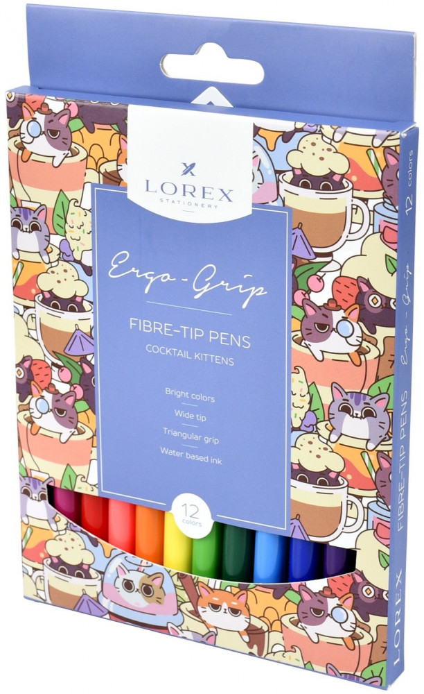 Фломастеры | Cocktail Kittens | LOREX