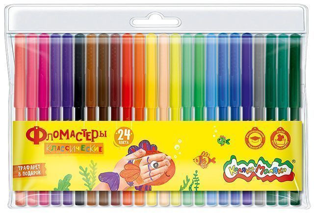 Фломастеры | Каляка-Маляка