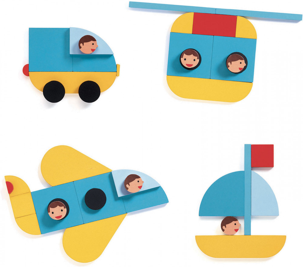 Конструктор «Транспорт» | Djeco