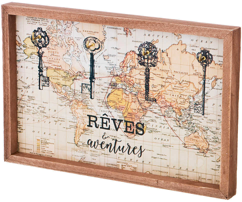 Ключница «Любителям путешествий» | Lefard