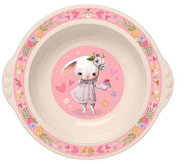 Тарелка детская глубокая | Пластишка