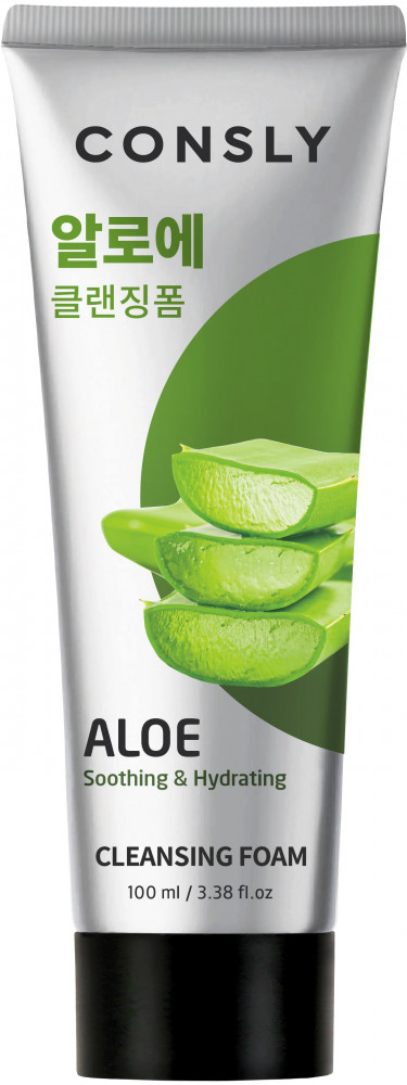 Пенка для умывания успокаивающая c экстрактом алоэ вера | Consly