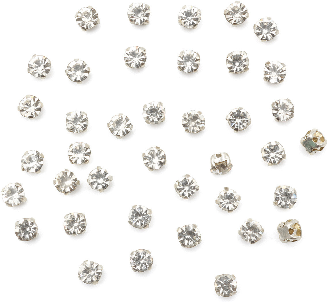 Стразы хрустальные в цапах | Астра