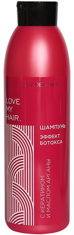 Шампунь для волос «Эффект ботокса» | Love my hair | Liv Delano