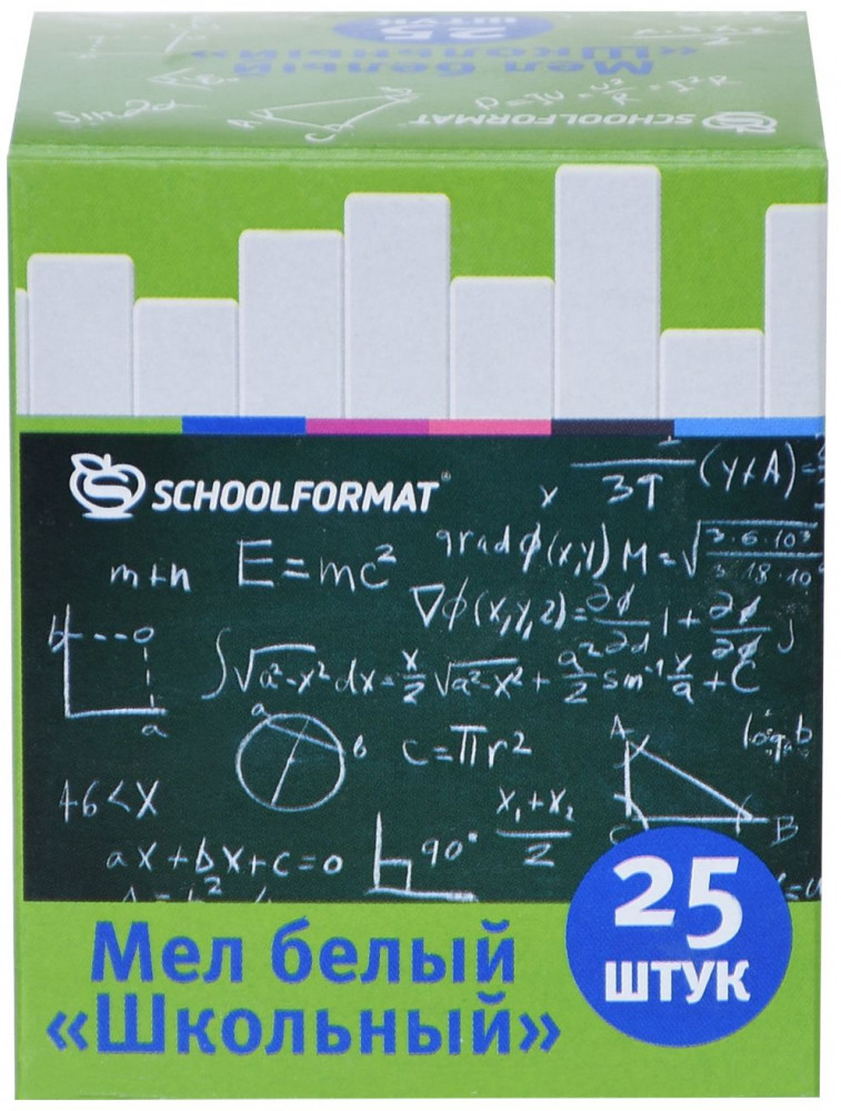 Набор белого мела «Школьный» | Schoolformat