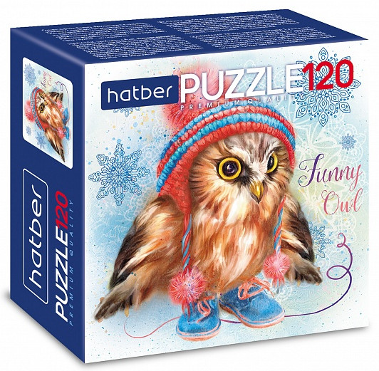Пазлы «Совенок» | Premium | Hatber