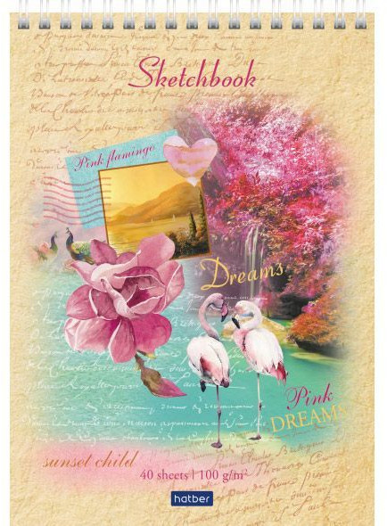 Скетчбук «Я мечтаю» | Hatber