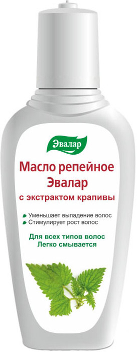 Масло репейное с экстрактом крапивы | Эвалар
