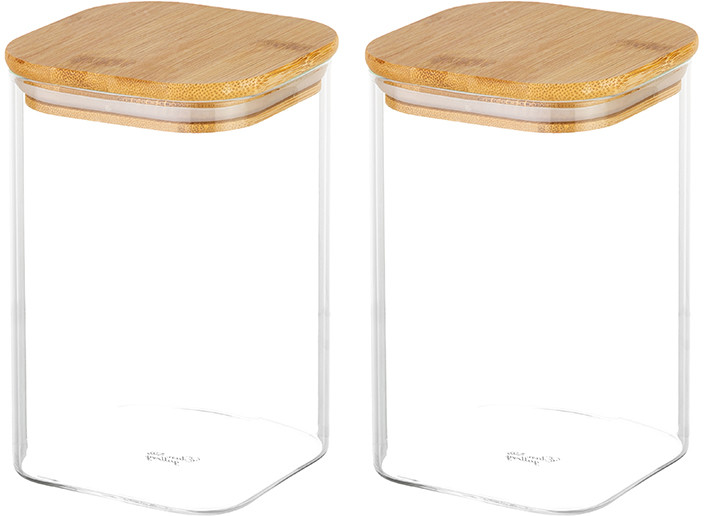 Набор банок для хранения «Crystal glass» | Crystal glass | Elan Gallery