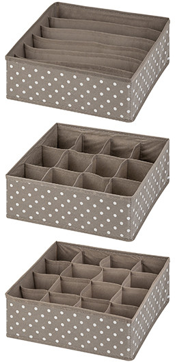 Набор органайзеров для нижнего белья и носков | El Casa