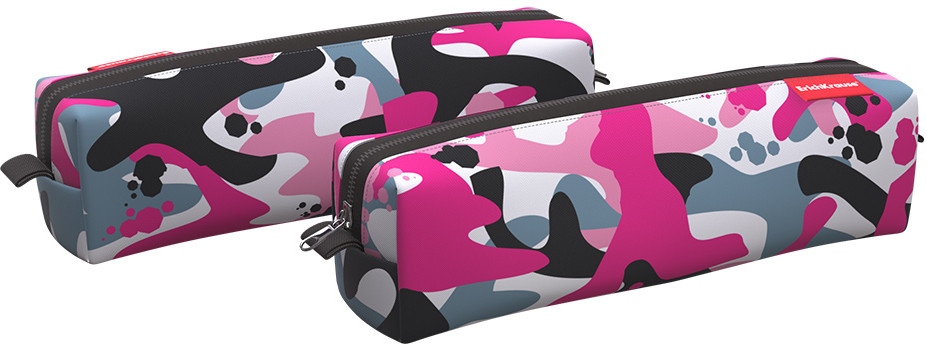 Пенал квадро mini | Pink Camo | Erich Krause