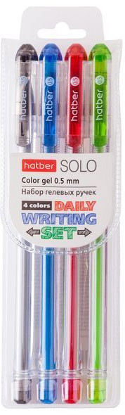 Набор гелевых ручек | Solo | Hatber