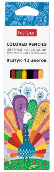 Набор цветных карандашей | Hatber