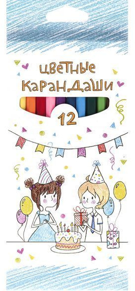 Карандаши цветные | Переменка | Hatber