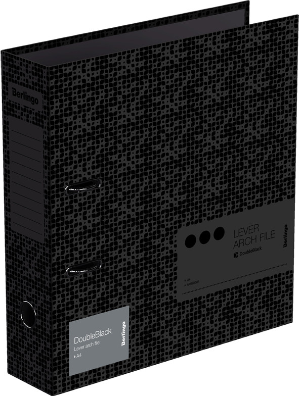 Папка-регистратор | Double Black | Berlingo