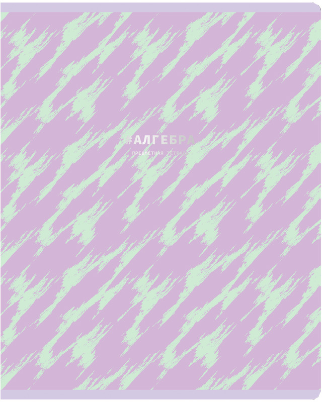 Тетрадь предметная «Алгебра» | Duo Brush | Meshu