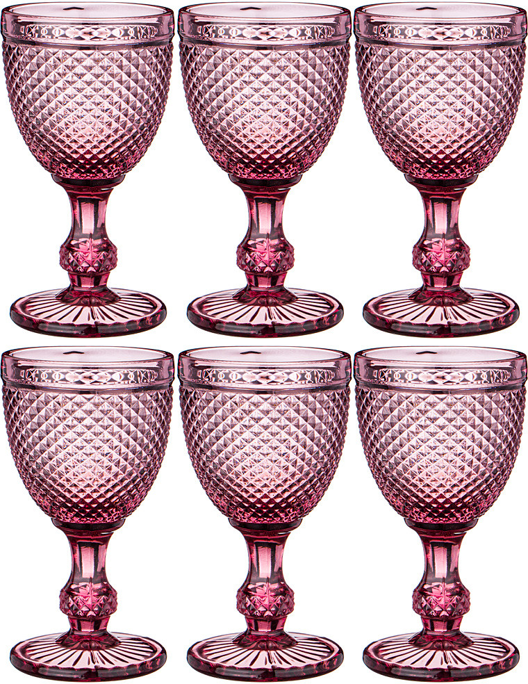 Набор бокалов для вина «Гранат» | Muza Color | Lefard