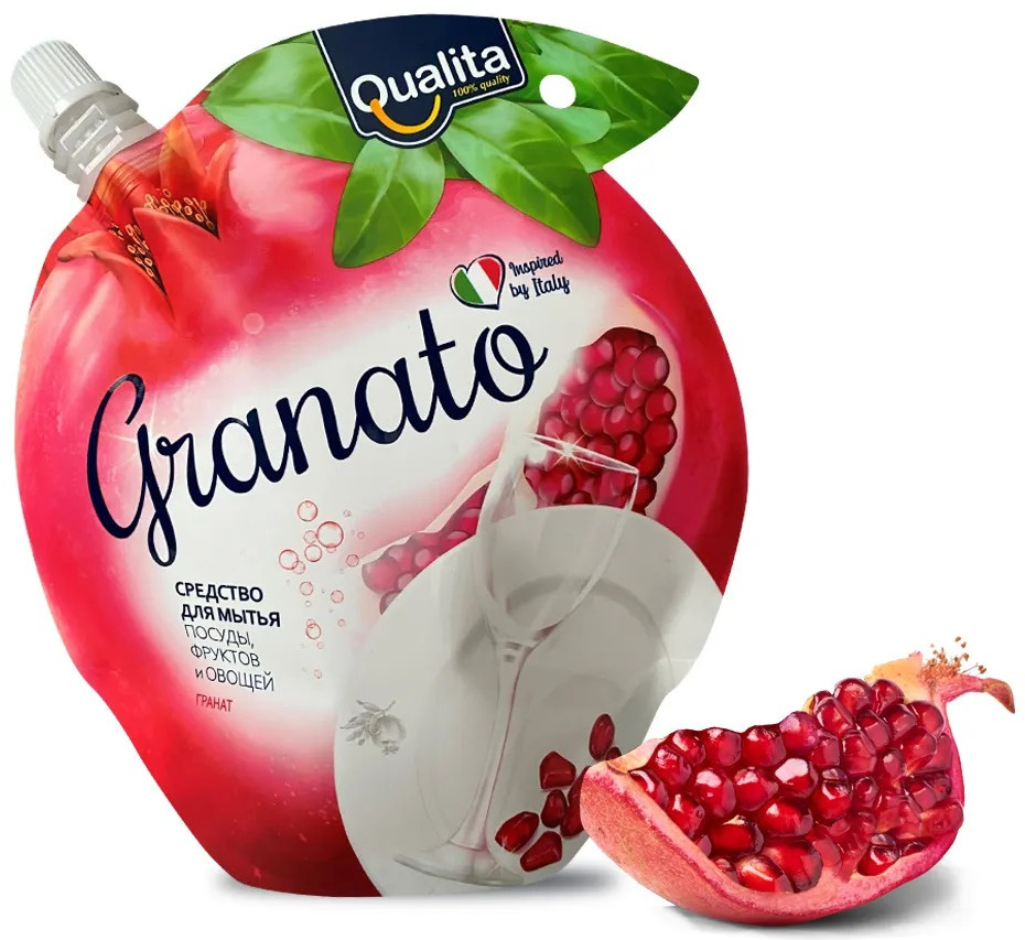 Средство для мытья посуды «Granato» | Frutto | Qualita