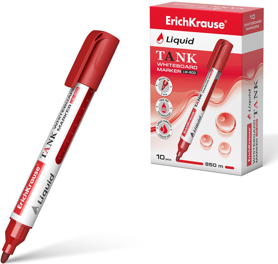 Маркер для досок с жидкими чернилами | Erich Krause