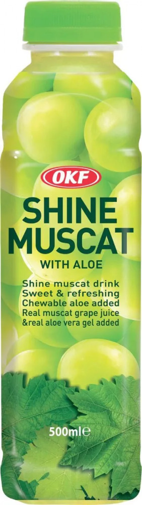 Напиток сокосодержащий с добавлением алоэ вера «Мускатный виноград» | OKF