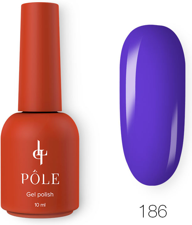 Гель-лак для ногтей «Роскошь», оттенок 186 Бушующее море | Pole