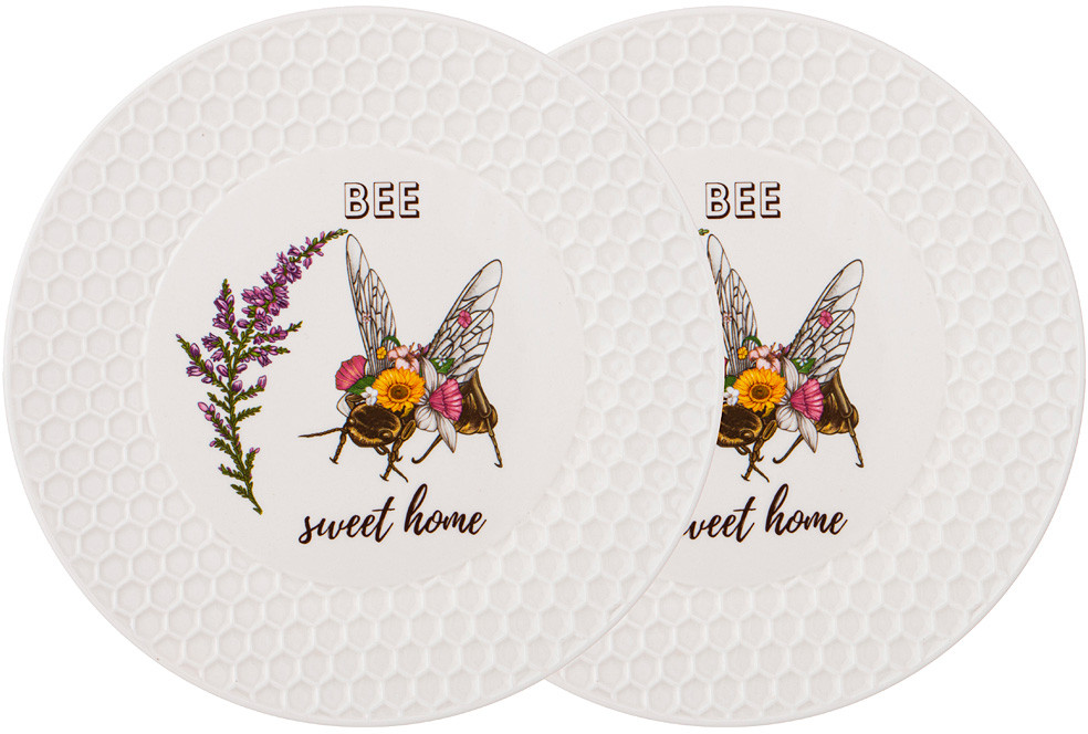 Набор тарелок закусочных «Honey Bee» | Honey bee | Lefard