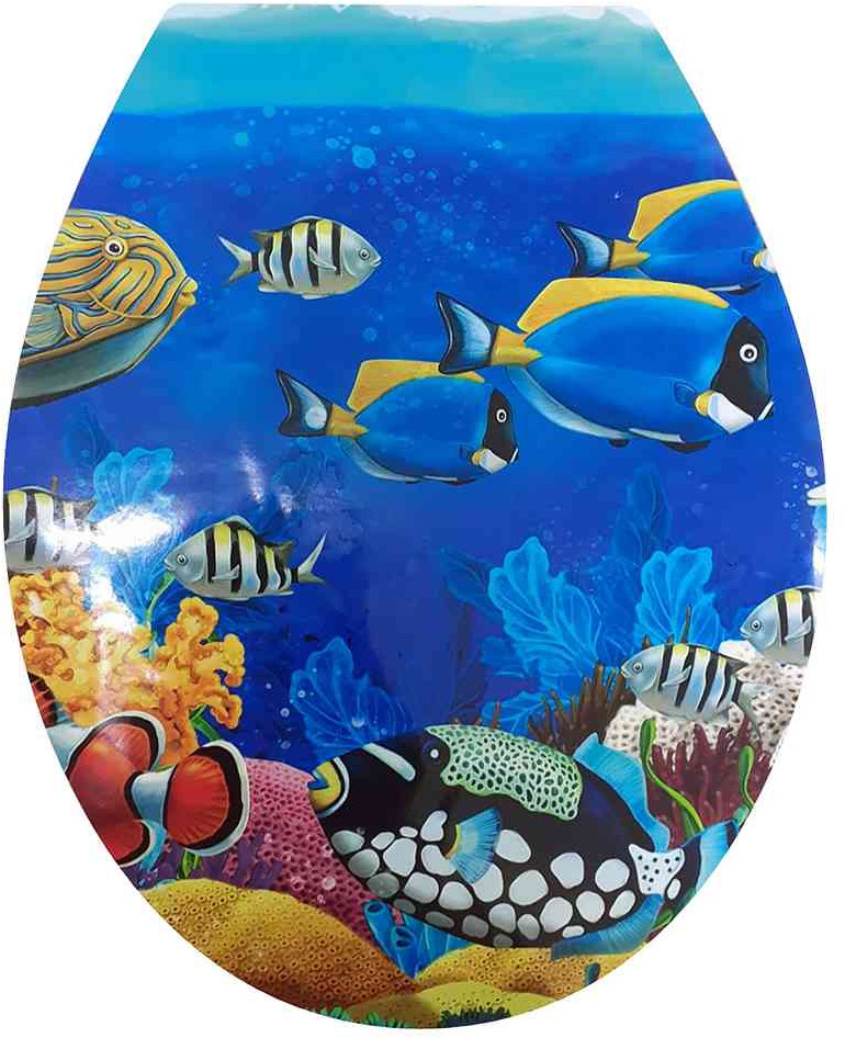 Сиденье для унитаза «Море» | Мультидом Трейдинг