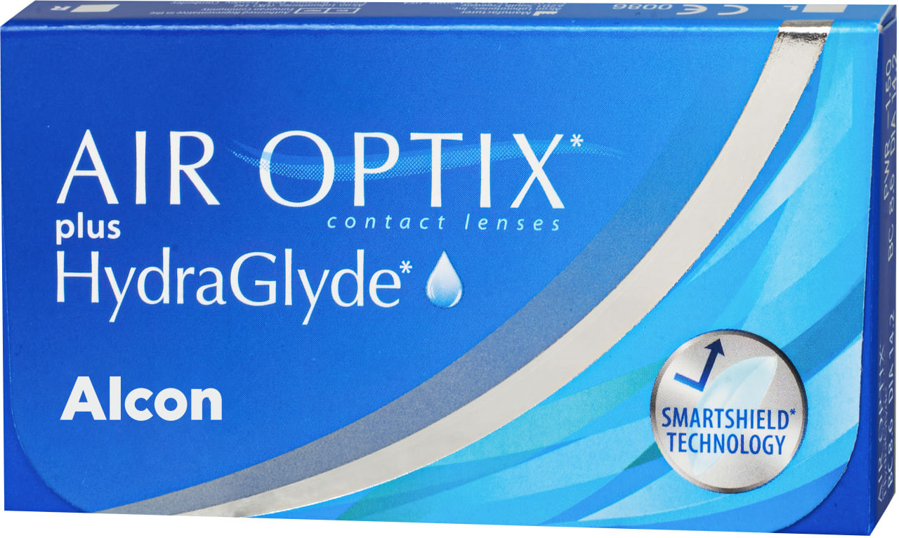 Контактные линзы Air Optix plus Hydraglyde -3,50 | Alcon
