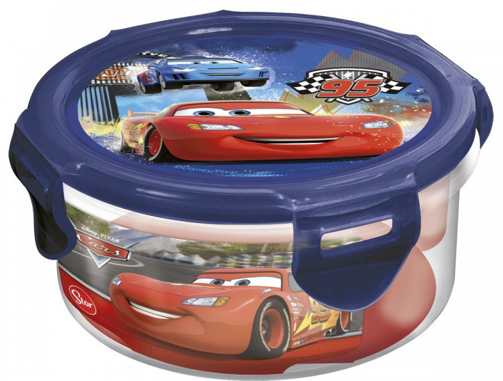 Контейнер для еды с крышкой «Грани гонок» | Тачки | Stor