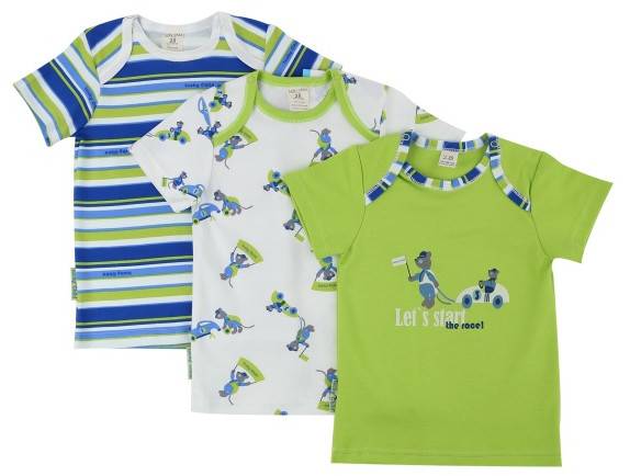 Комплект футболок для мальчиков | Маленький гонщик | Lucky Child