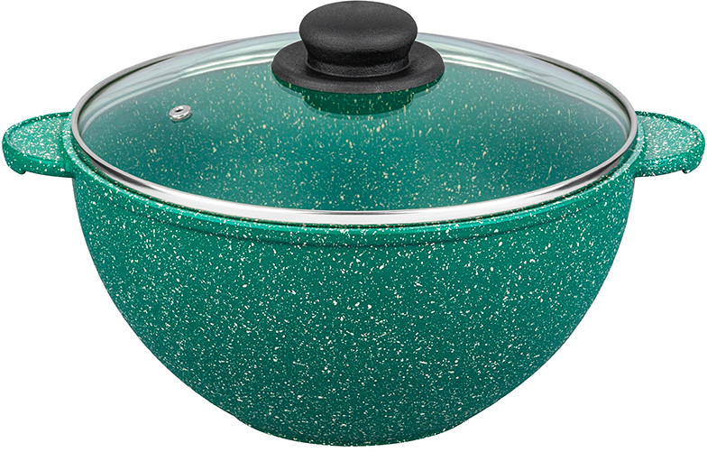Казан с крышкой «Изумруд» | Гармония вкуса | Elan Gallery