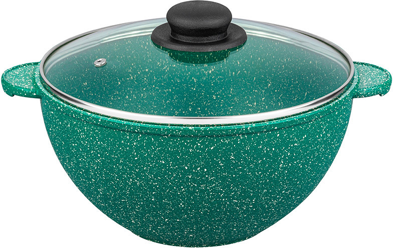 Казан с крышкой «Изумруд» | Гармония вкуса | Elan Gallery