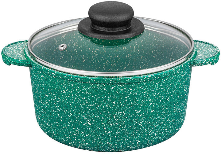 Кастрюля с крышкой «Изумруд» | Гармония вкуса | Elan Gallery