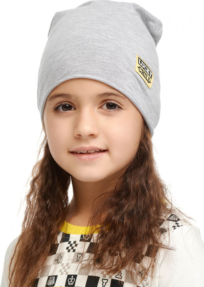 Шапка для девочек | Черное и белое | Lucky Child