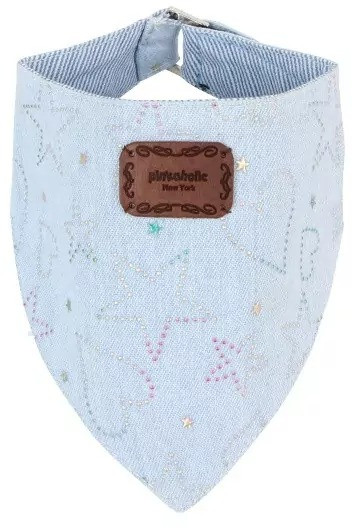 Шарфик для собак «Звёзды и сердца» | Pinkaholic