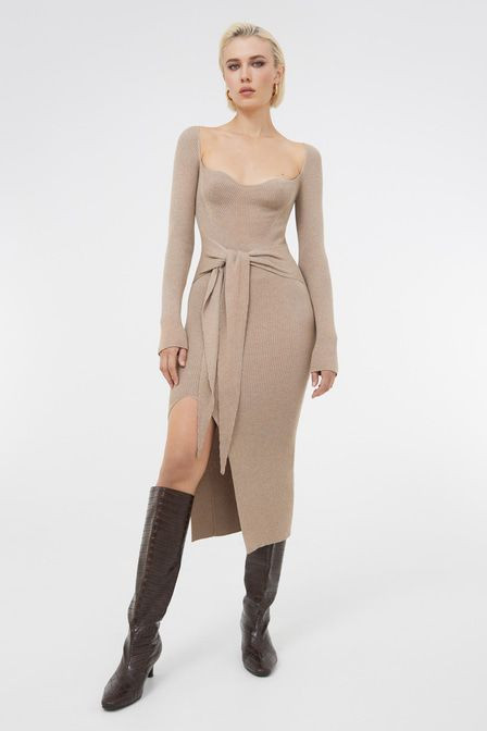 Платье женское | Made in Portugal | TOPTOP STUDIO